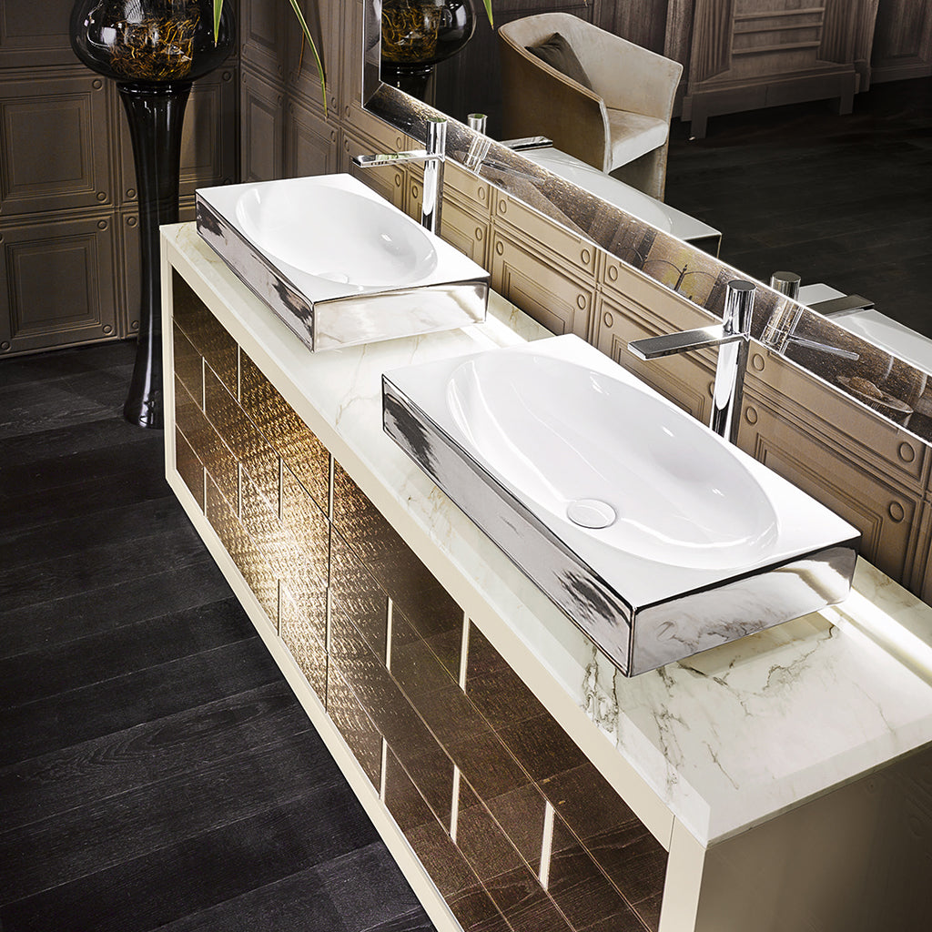 Der Guide für Luxusbadmöbel - Daran erkennen Sie echte Luxusbadmöbel. Moderne Badmöbel bei Tiamont kaufen. Hochwertig und kunstvoll. Übrigens: Moderne Designer-Badmöbel finden Sie natürlich bei Tiamont.