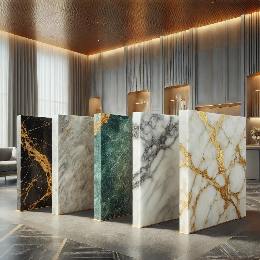 Die 5 teuersten Marmorarten der Welt – Luxus und Eleganz in Stein gemeißelt. Badgeflüster bei Tiamont. Ihre Online Boutique für edles Baddesign.