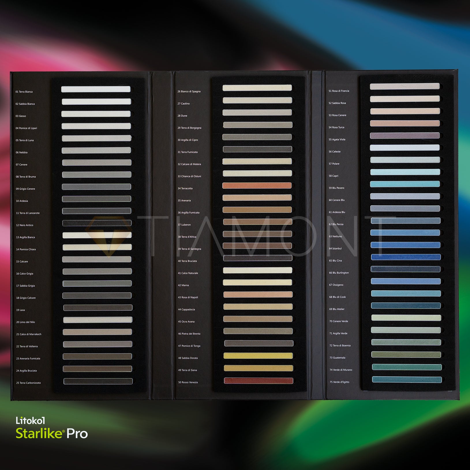 Entdecken Sie Starlike® Pro in 75 Farben jetzt bei Tiamont.