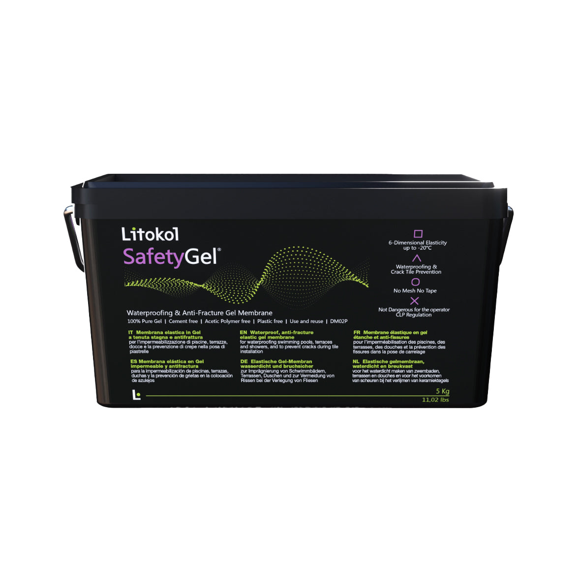 Entdecken Sie Litokol SafetyGel im Tiamont-Shop: Flüssigfolie zum Abdichten von Duschen, Bädern, Terrassen & Pools. Wasserdicht, elastisch und langlebig.

