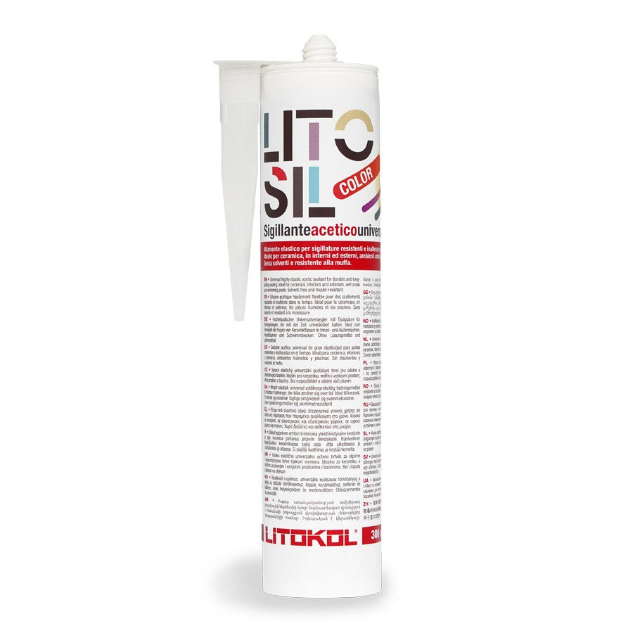 Entdecken Sie jetzt LITOSOL COLOR&nbsp;von Litokol – den innovativen, essigsäurevernetzenden Silikon-Dichtstoff, der speziell für höchste Anforderungen in der Fugenversiegelung entwickelt wurde.