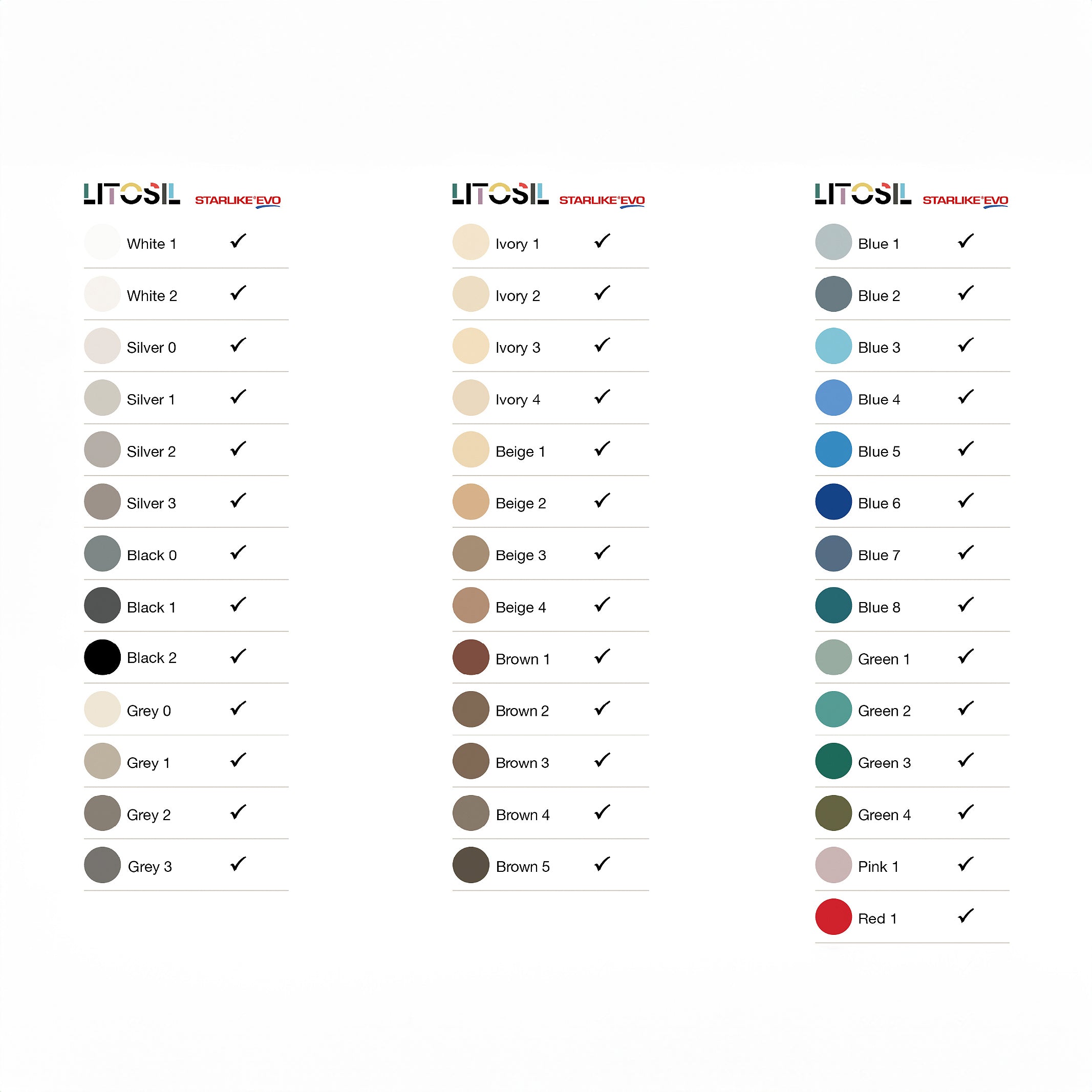 Litokol® Litosil Silikon Abdichtungsmasse für Bad, Spa und Pool in 40 Design Farben. 
Elastisch, wasserbeständig, schimmelresistent und ideal für Anschlussfugen an Fliesen, Keramik und Glas. Jetzt in der Tiamont Online Boutique für edles Baddesign.