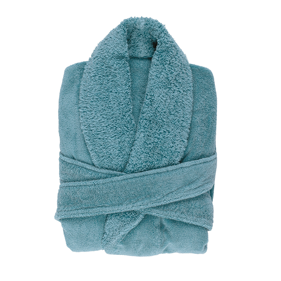 Premium Bademantel für Damen aus ägyptischer Giza Baumwolle mit 500 g/m² in Karibikbrise. Jetzt erhältlich in der Tiamont Online Boutique für edle Badmöbel.