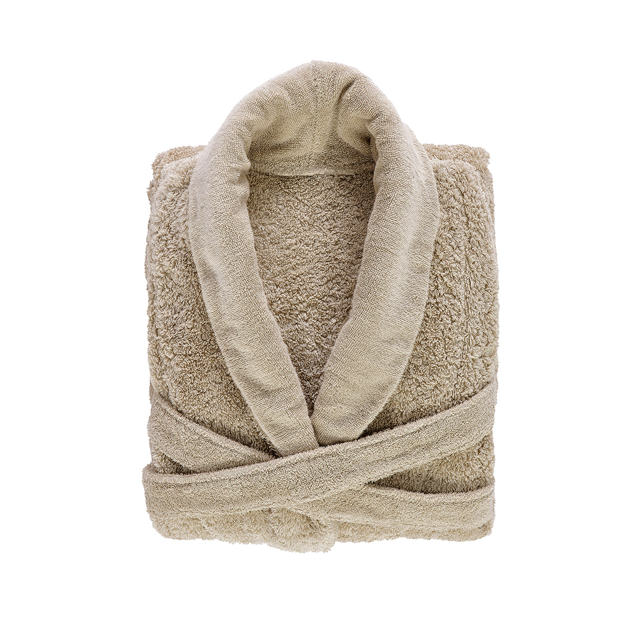 Premium Bademantel für Damen und Herren aus ägyptischer Giza Baumwolle mit 700 g/m² in Grau. Jetzt erhältlich in der Tiamont Online Boutique für edle Badmöbel.