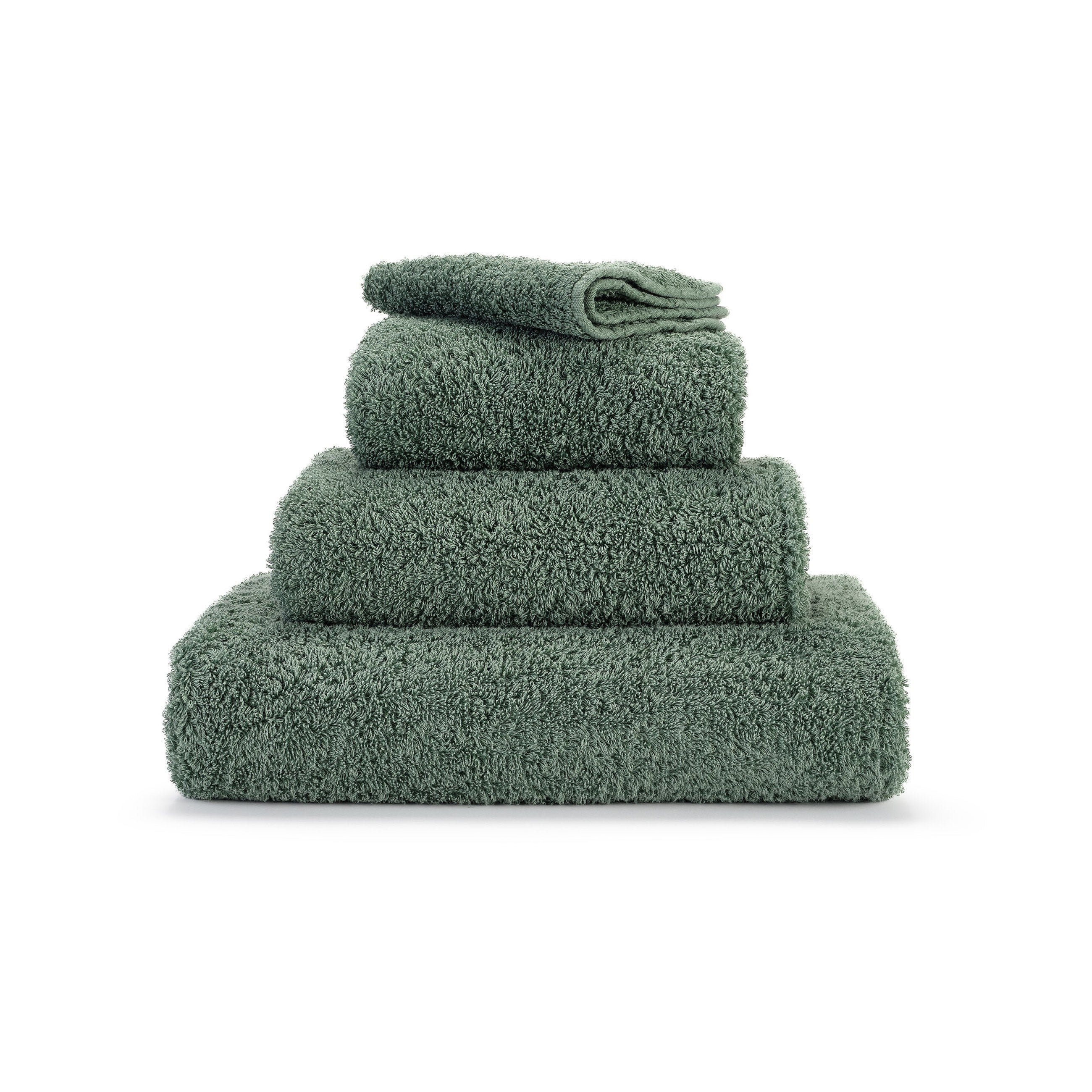 Abyss Super Pile Evergreen 280 – 4er-Set aus ägyptischer Giza 70 Baumwolle