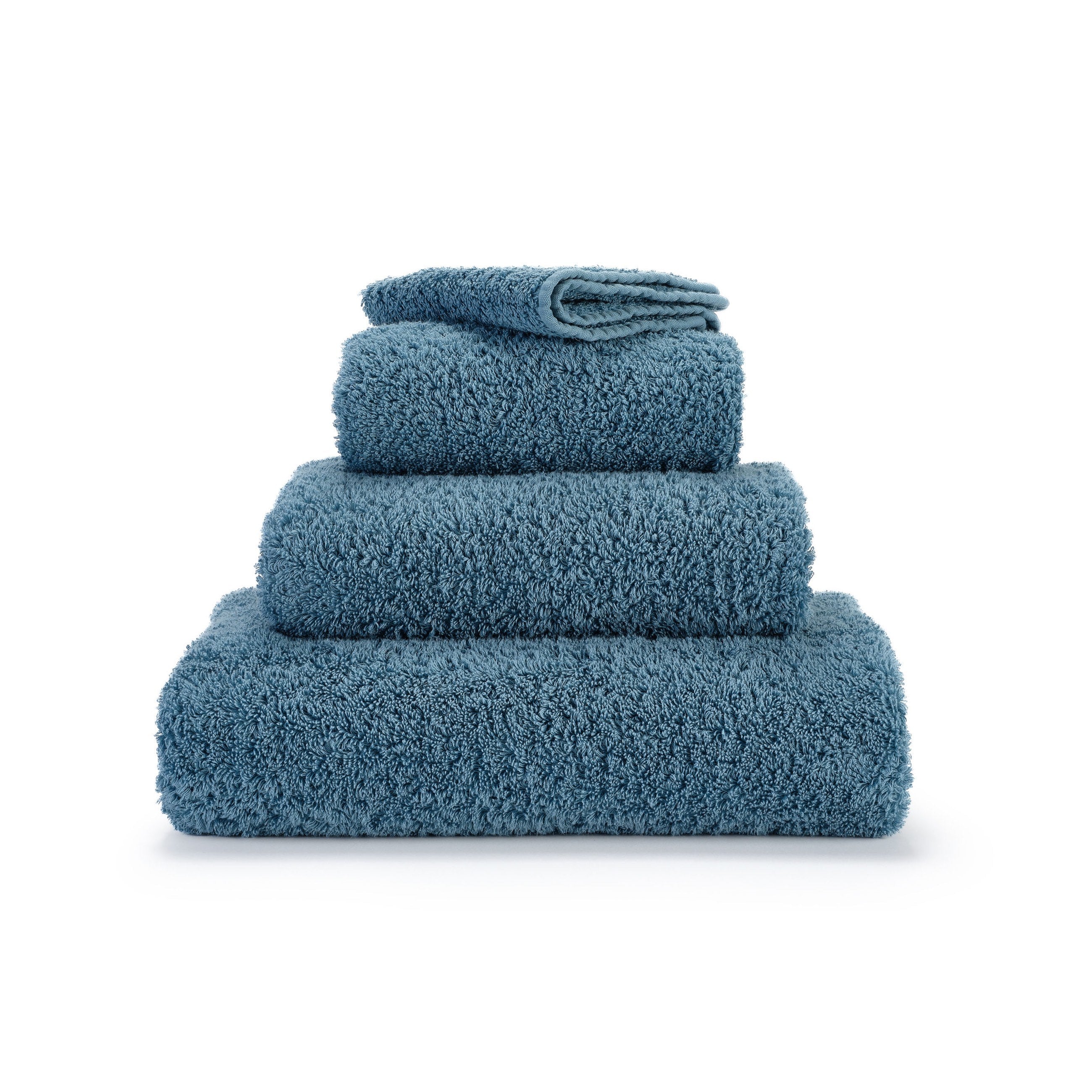 Abyss Super Pile Blue Stone 306 – 4er-Set aus ägyptischer Giza 70 Baumwolle