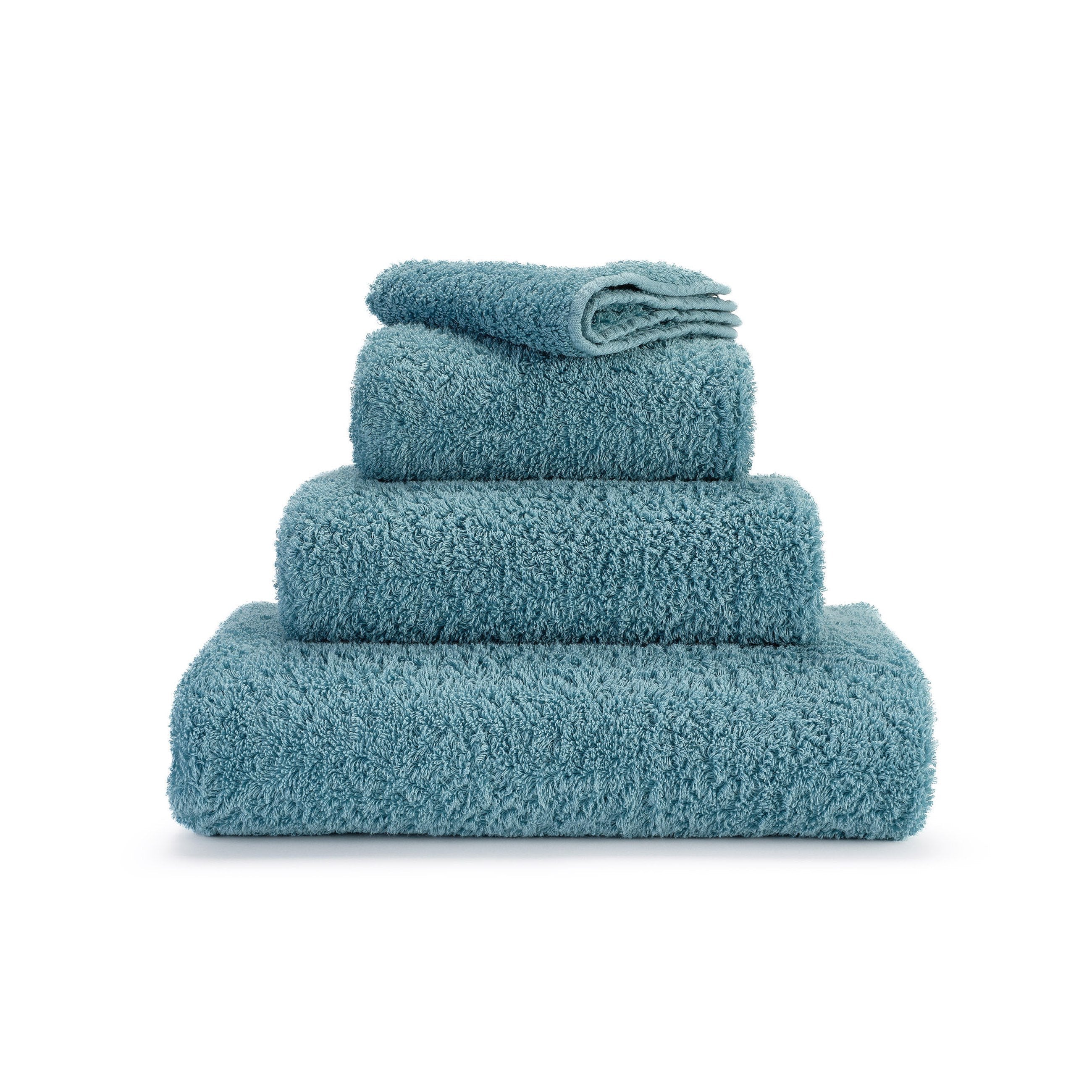 Abyss Super Pile Atlantic 309 – 4er-Set aus ägyptischer Giza 70 Baumwolle