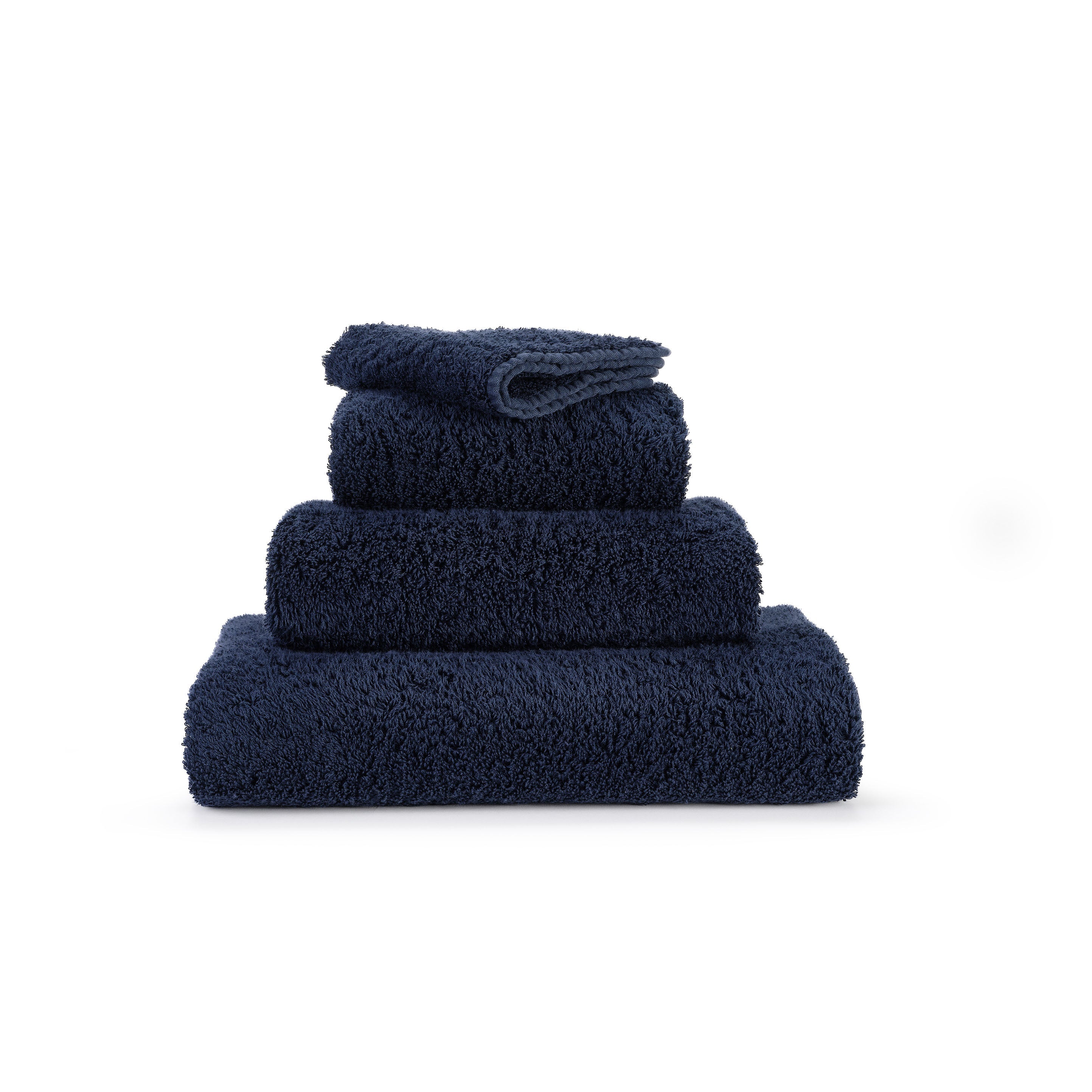 Abyss Super Pile Navy 314 – 4er-Set aus ägyptischer Giza 70 Baumwolle