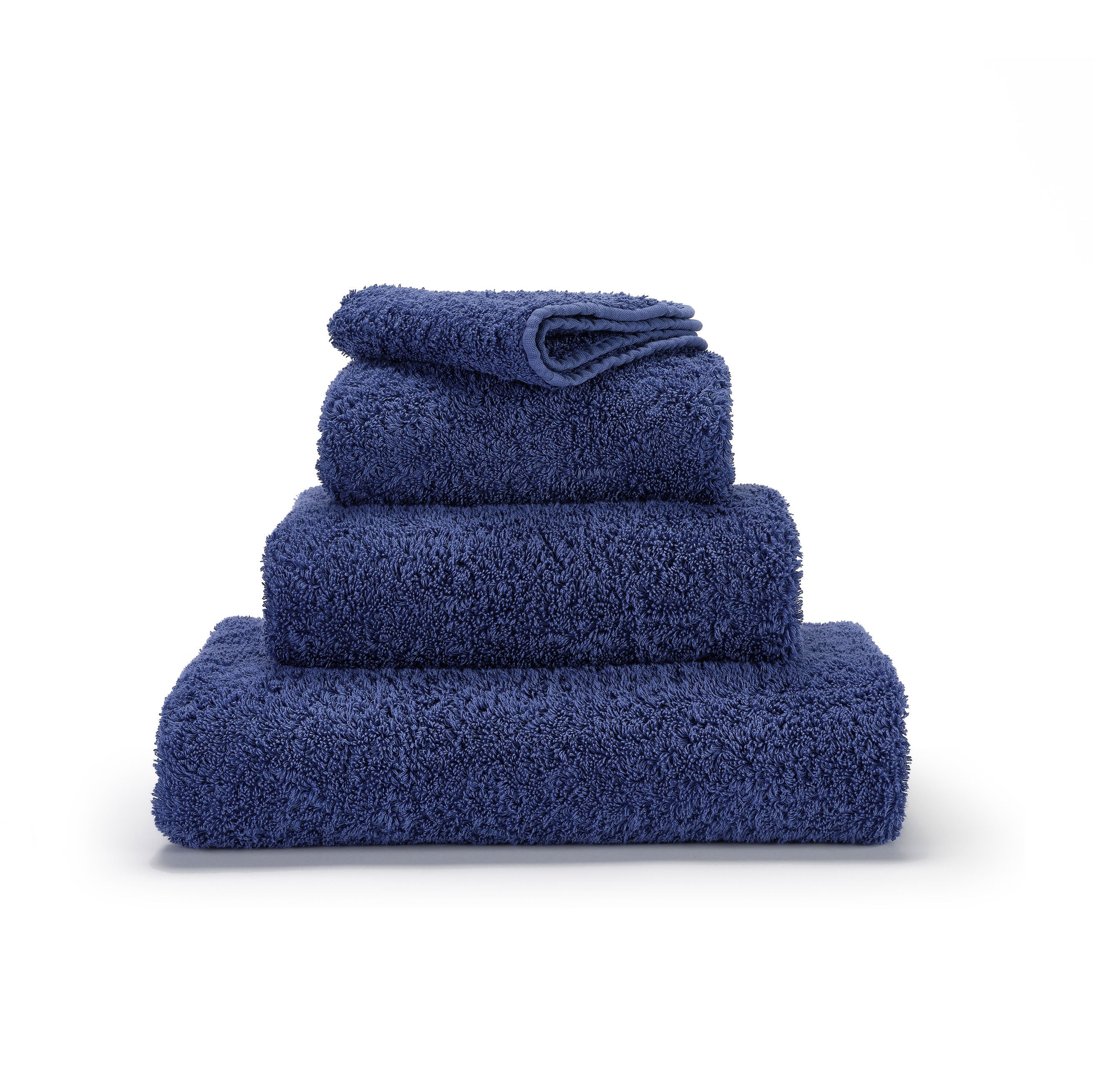 Abyss Super Pile Cadette Blue 332 – 4er-Set aus ägyptischer Giza 70 Baumwolle