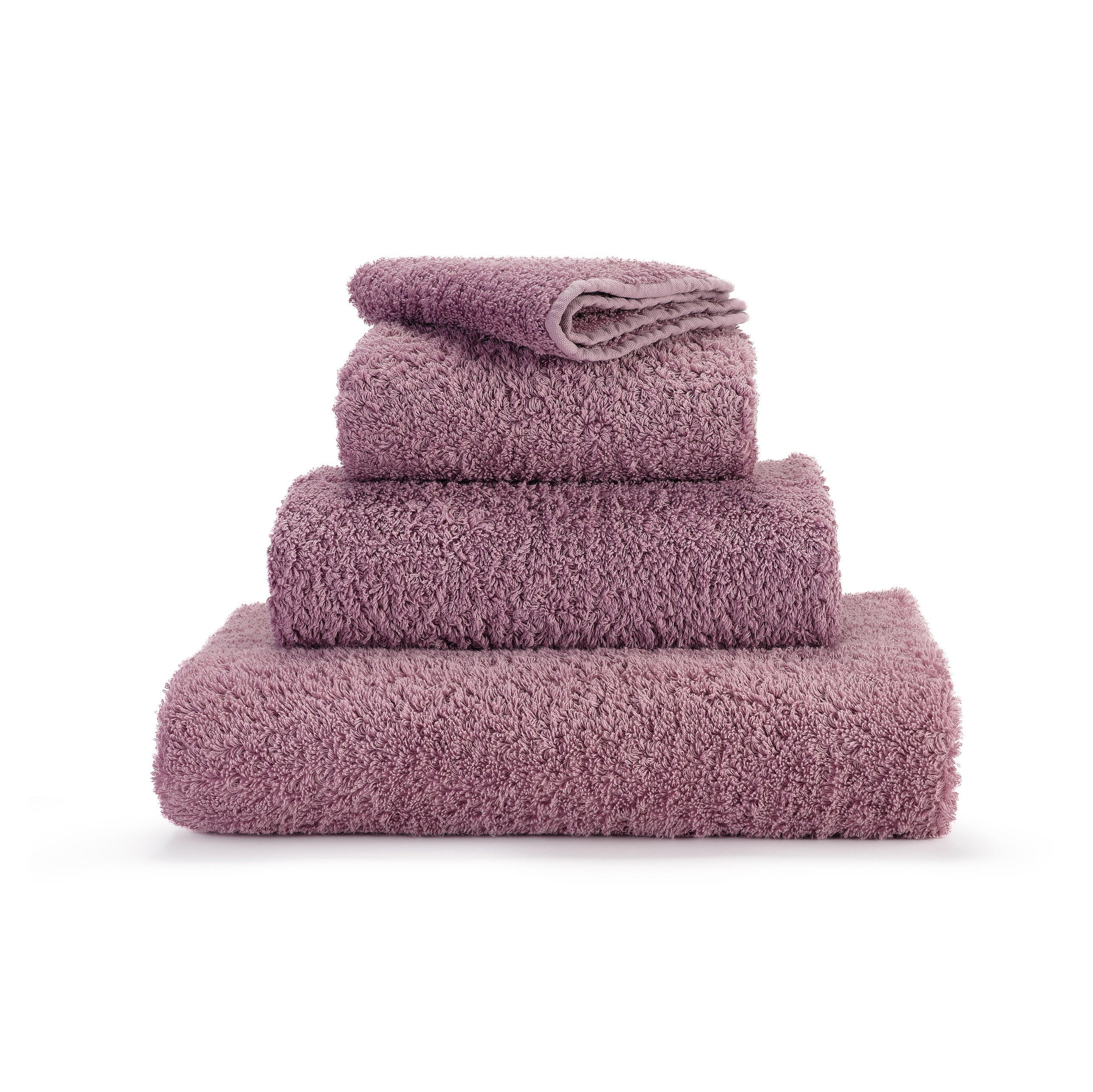 Abyss Super Pile Orchid 440 – 4er-Set aus ägyptischer Giza 70 Baumwolle