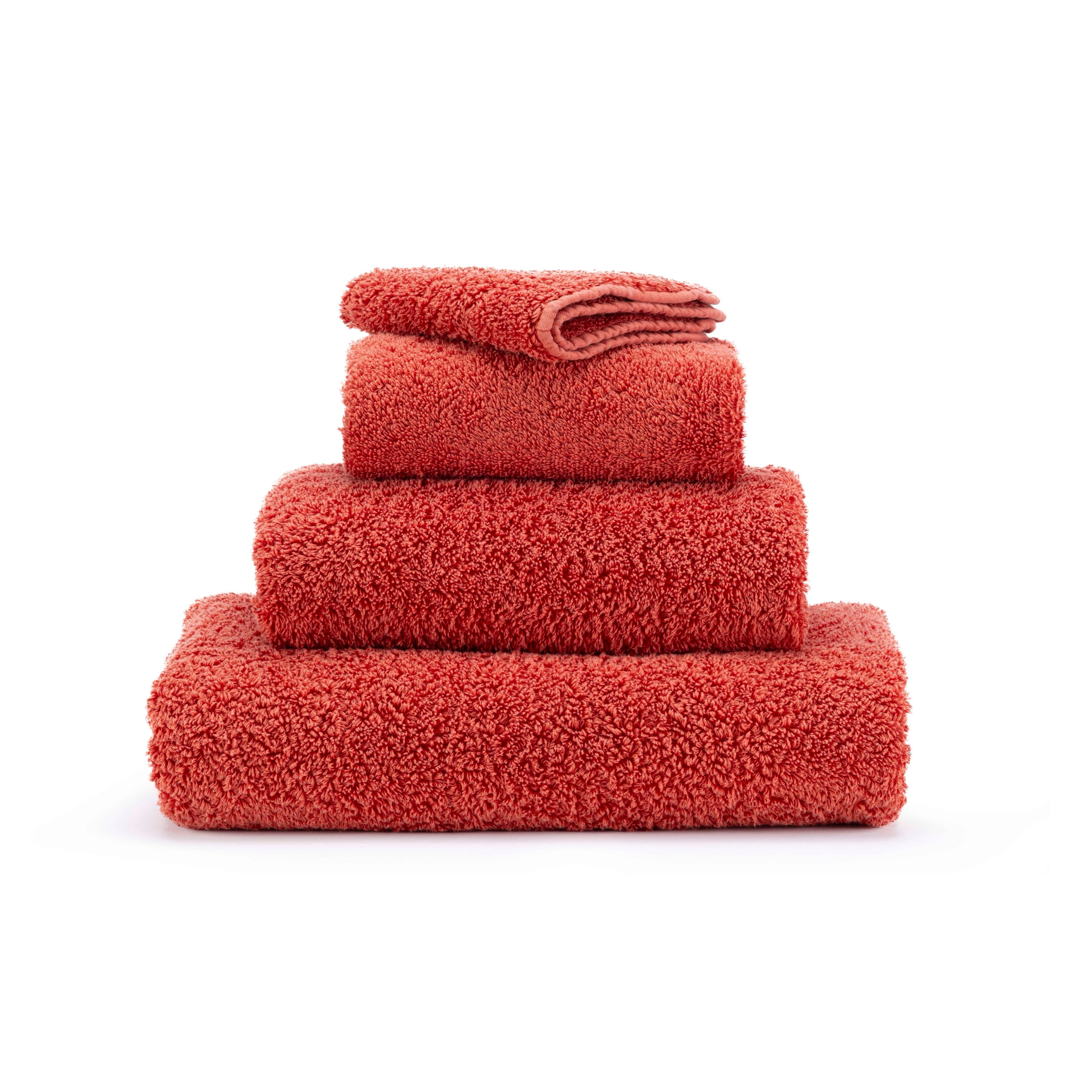 Abyss Super Pile Chili 638 – 4er-Set aus ägyptischer Giza 70 Baumwolle