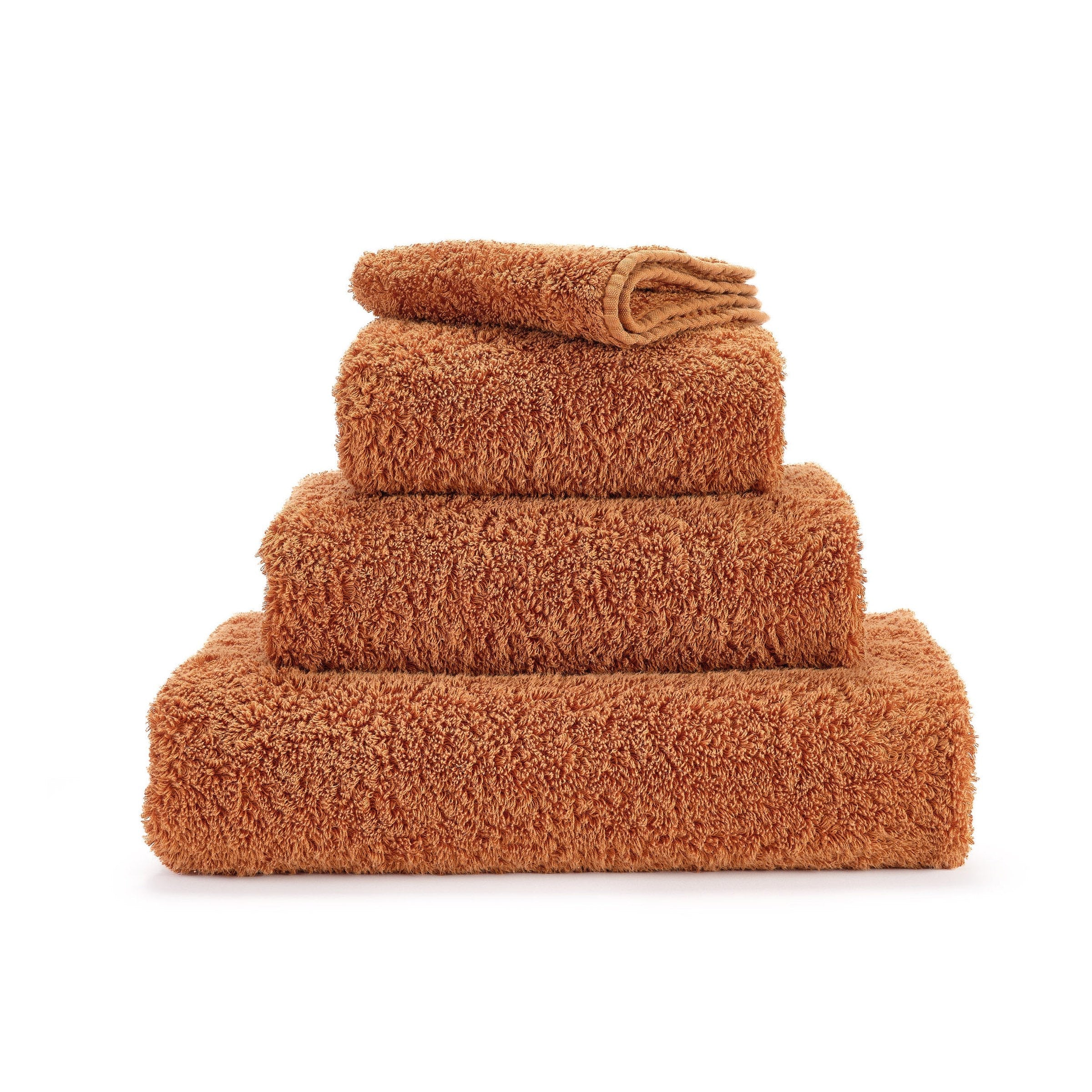 Abyss Super Pile Caramel 737 – 4er-Set aus ägyptischer Giza 70 Baumwolle