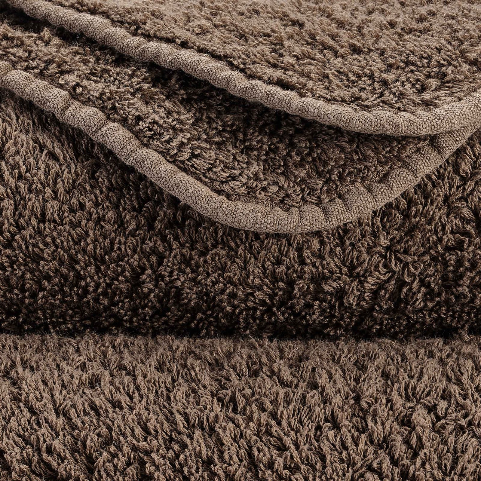 Detail der Super Pile Frottierschlingen in Funghi 771 – ägyptische Baumwolle, 700 g/m²