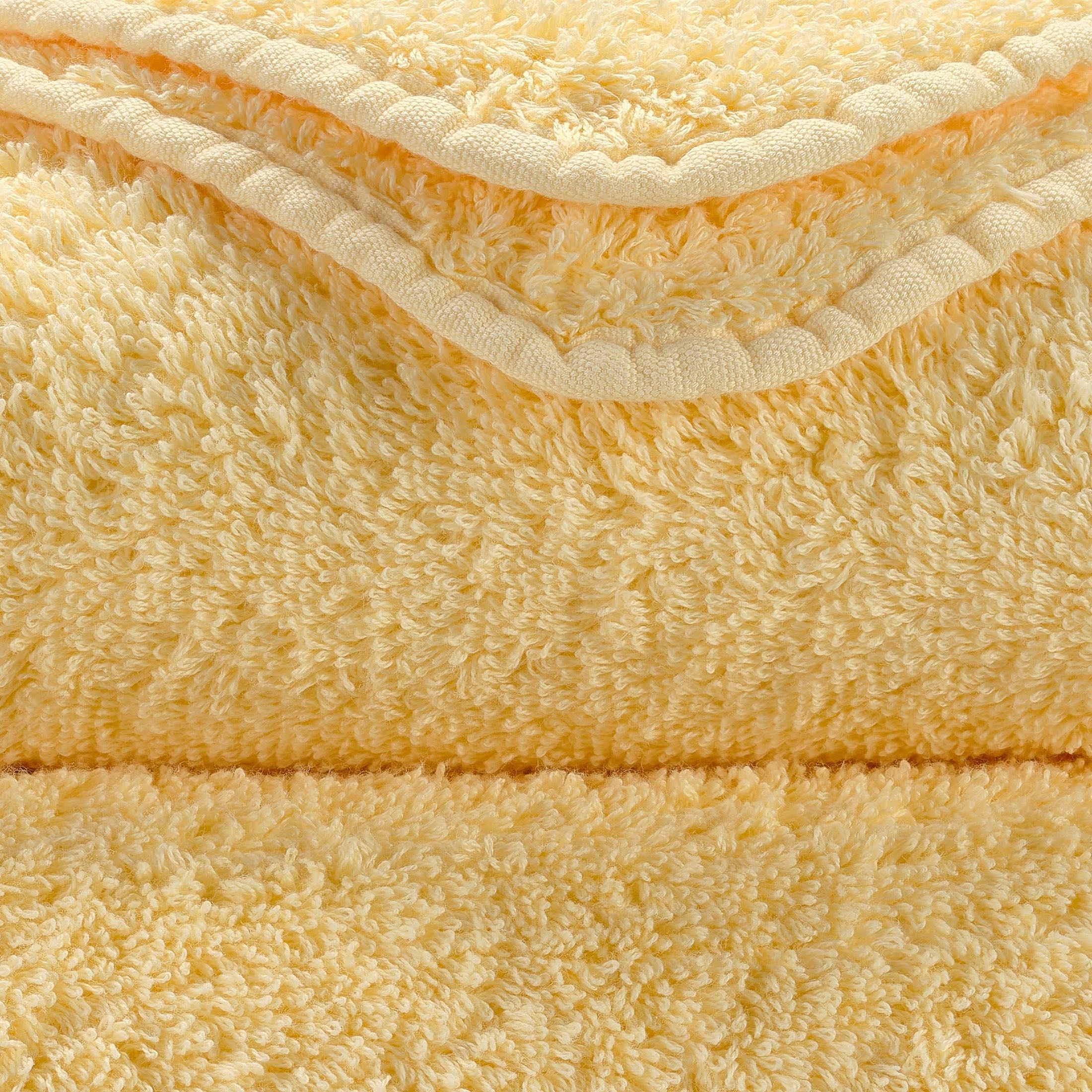 Detail der Super Pile Frottierschlingen in Popcorn 803 – ägyptische Baumwolle, 700 g/m²