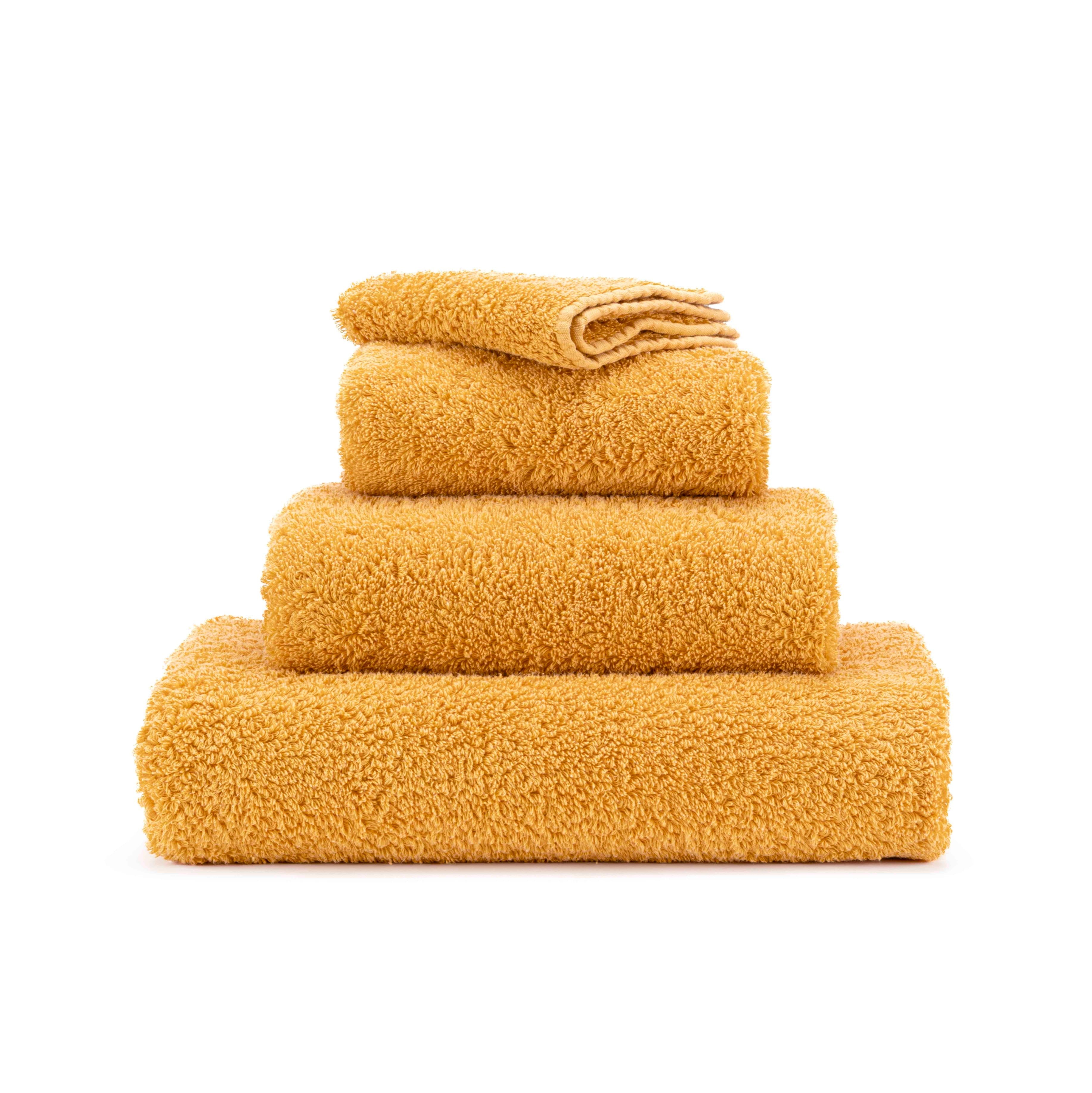 Abyss Super Pile Curcuma 870 – 4er-Set aus ägyptischer Giza 70 Baumwolle