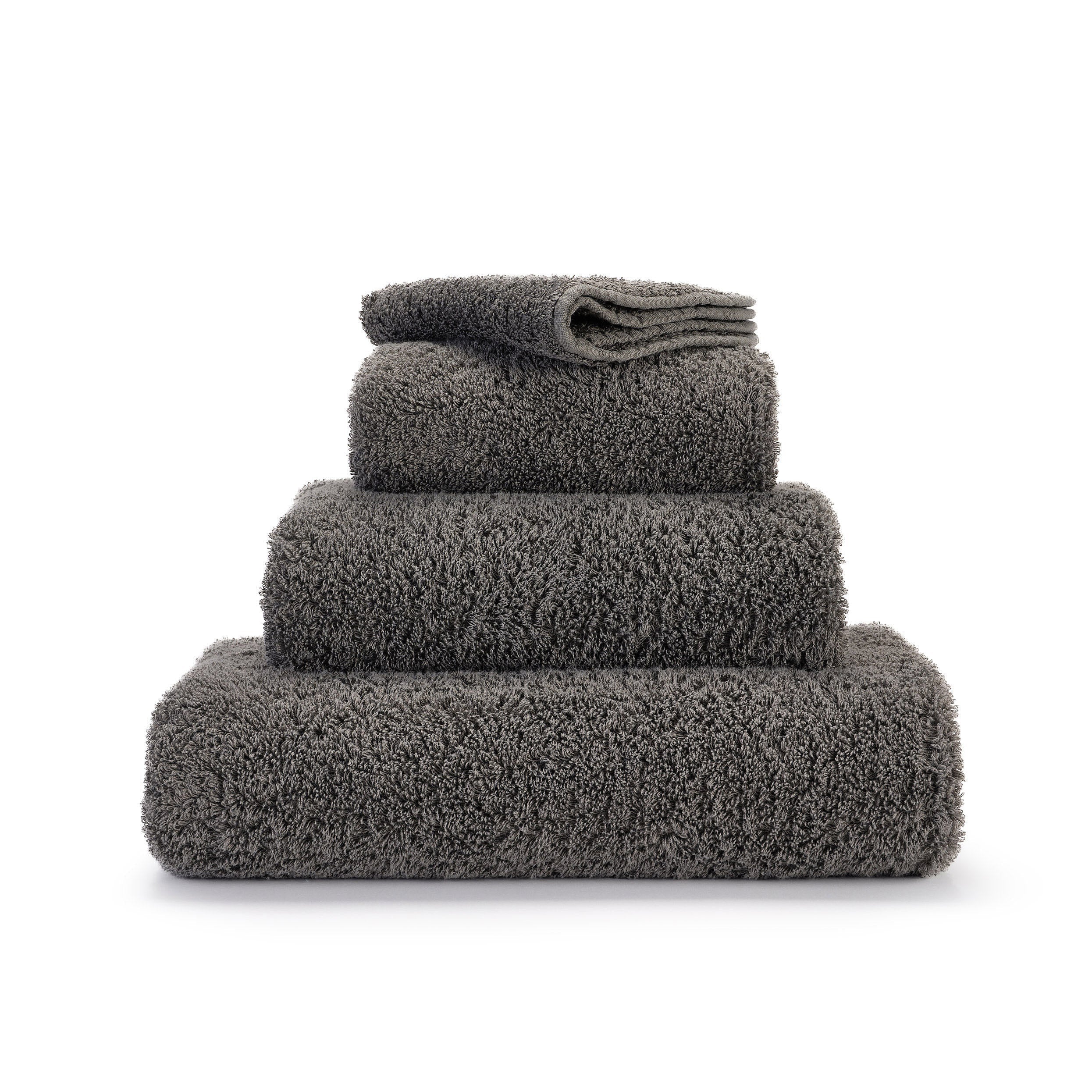 Abyss Super Pile Gris 920 – 4er-Set aus ägyptischer Giza 70 Baumwolle