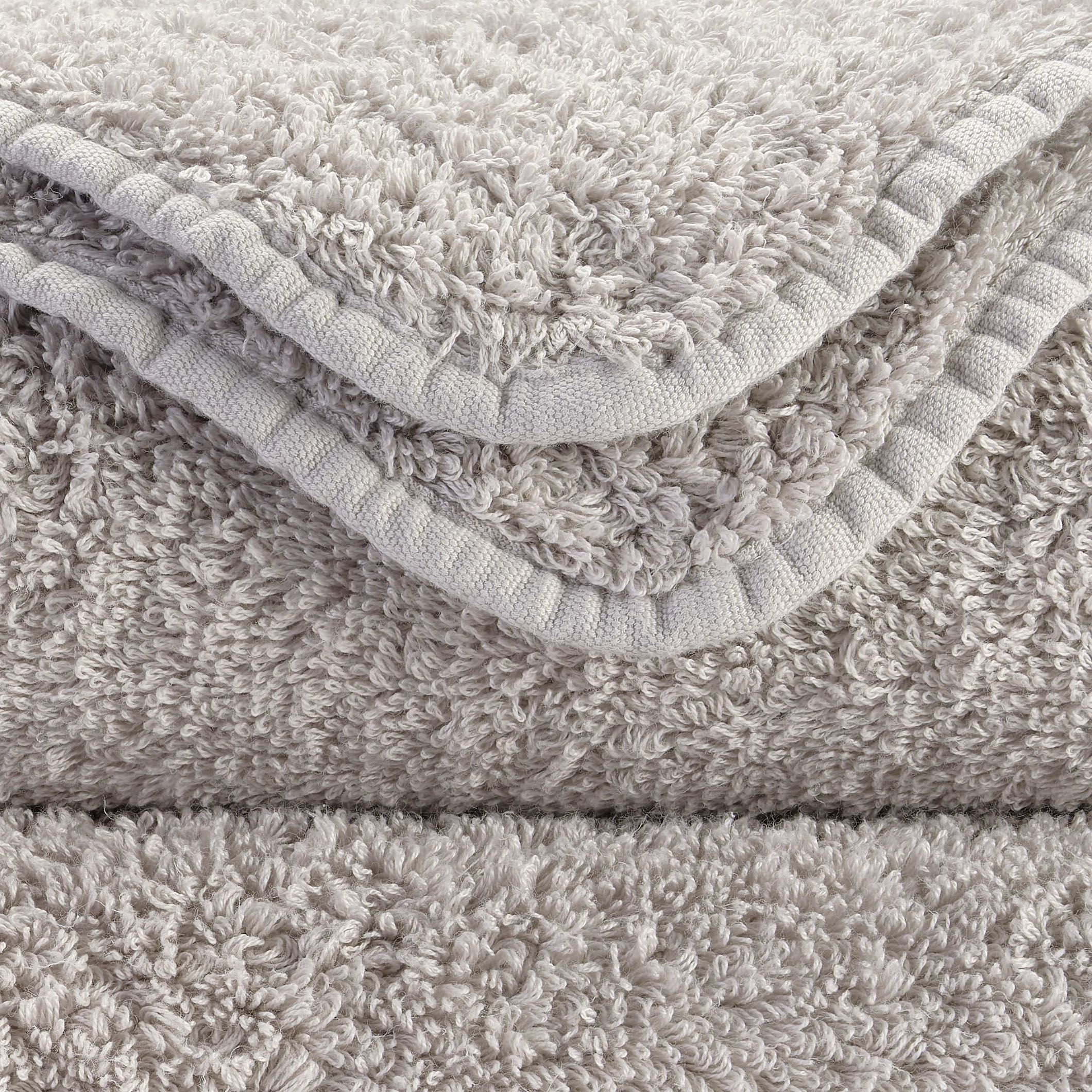 Detail der Super Pile Frottierschlingen in Cloud 950 – ägyptische Baumwolle, 700 g/m²