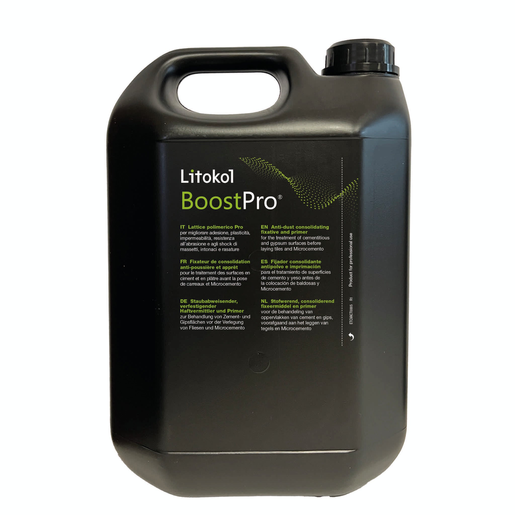 Litokol Boost Pro Haftbrücke im schwarzen Kanister, 20 kg, jetzt bei Tiamont bestellen