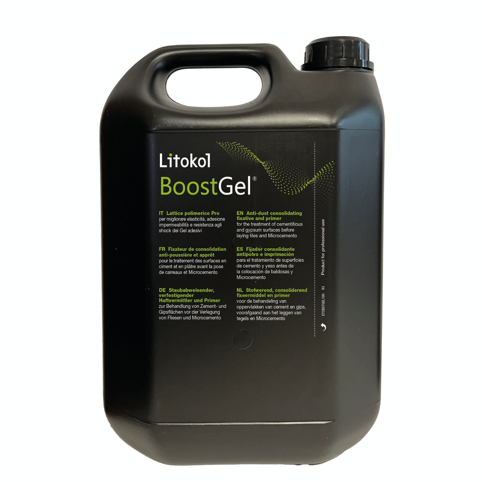 Litokol BoostGel Haftbrücke im schwarzen Kanister, 20 kg, jetzt bei Tiamont bestellen